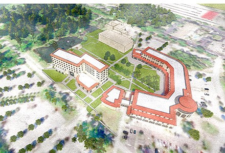 The University of South Florida has won approval to build $39 million housing and student center on its Sarasota-Manatee campus. (Courtesy photo)