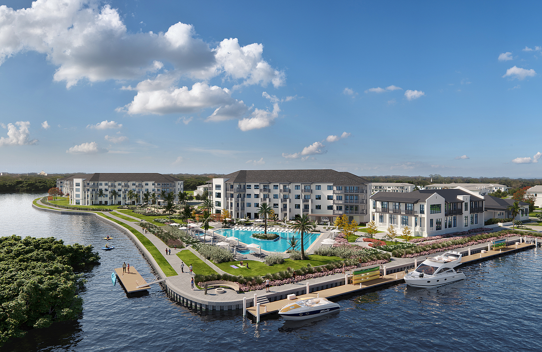 Miami developer building waterfront multiuse development will include apartments, townhouse, restaurant and a boardwalk with public access. (Courtesy photo)