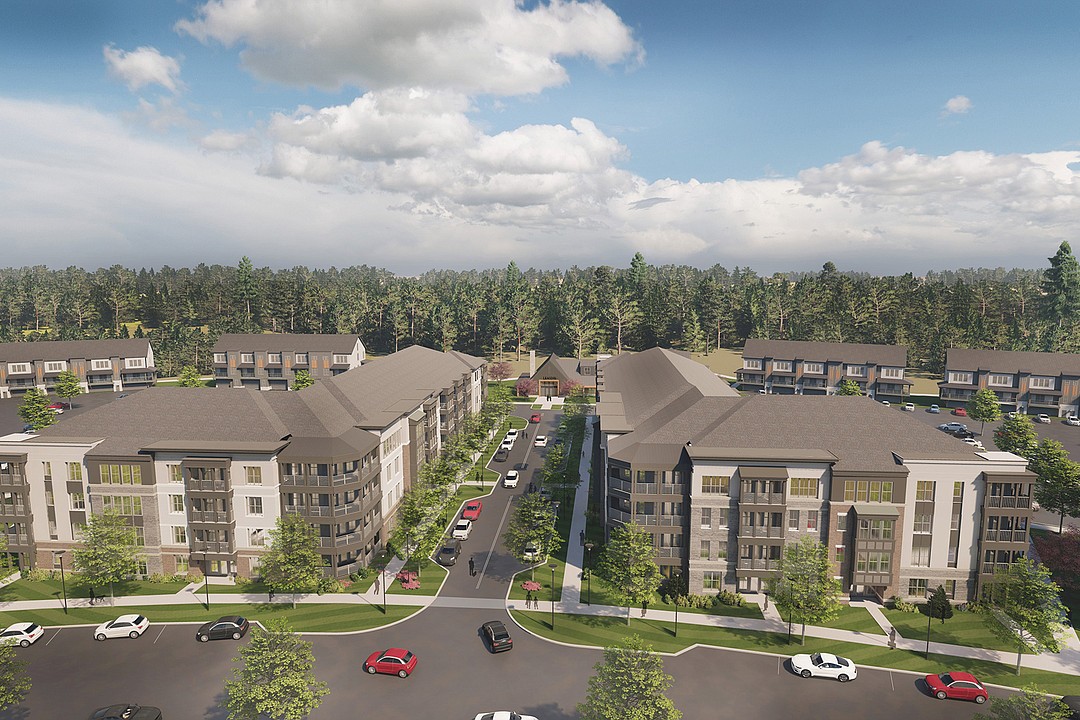 Permits issued for 300 apartments and town houses at Seven
