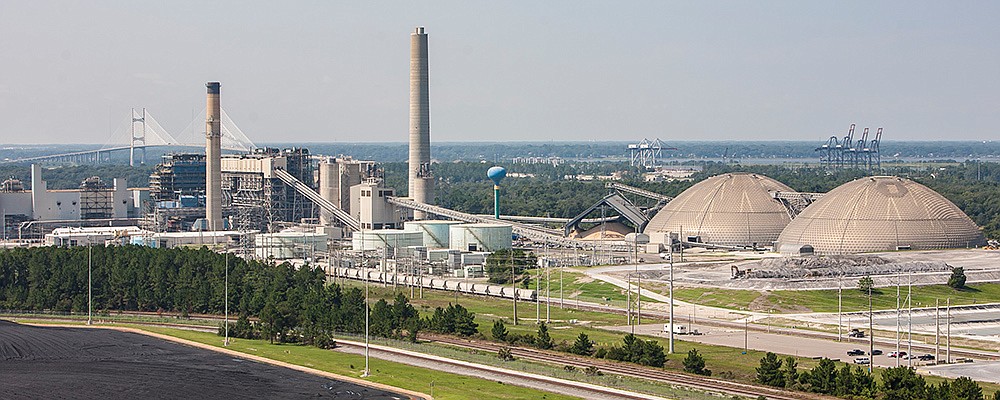 The Northside Generating Station uses natural gas, fuel oil, coal and petroleum coke to produce electricity. (JEA)