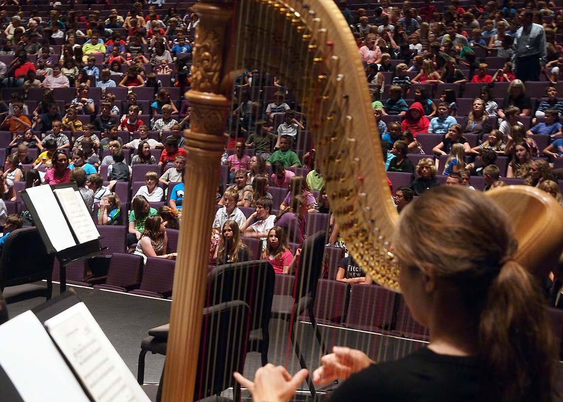 The Sarasota Orchestra is excited to have kids back in the hall for its annual family concert. (Courtesy photo)