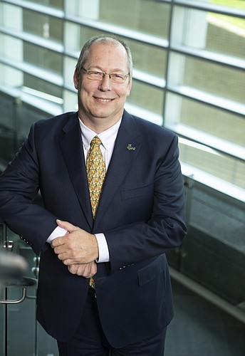 Gert-Jan de Vreede, interim dean of the USF Muma College of Business, took office on Aug. 1. (Photo by Mark Wemple)