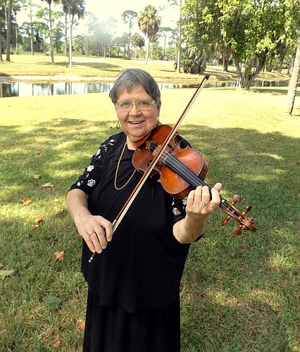 Violinist and music director Susan Pitard Acree. Courtesy photo
