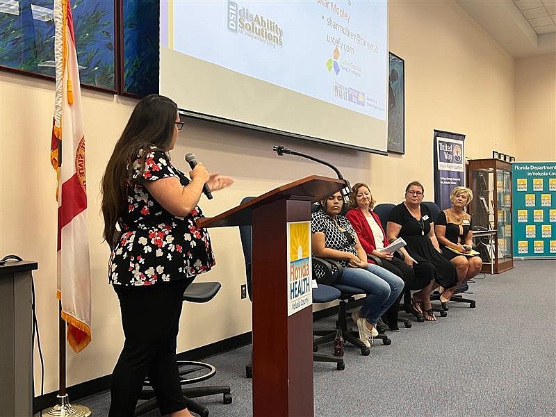 On Sept. 14, United Way presented the report's findings at One Voice for Volusia, along with a panel composed of other experts on the topic.Â Courtesy photo