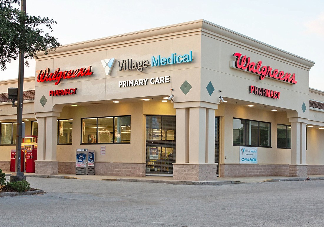 Village Medical is being added to many Northeast Florida Walgreens stores.