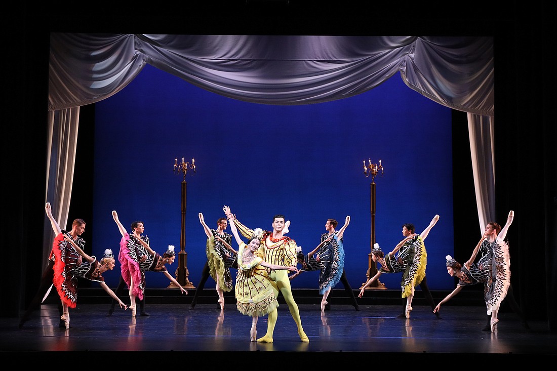 The Sarasota Ballet, pictured earlier this summer, will mark its season opening program Premieres  on October 20, (Photo by Frank Atura)