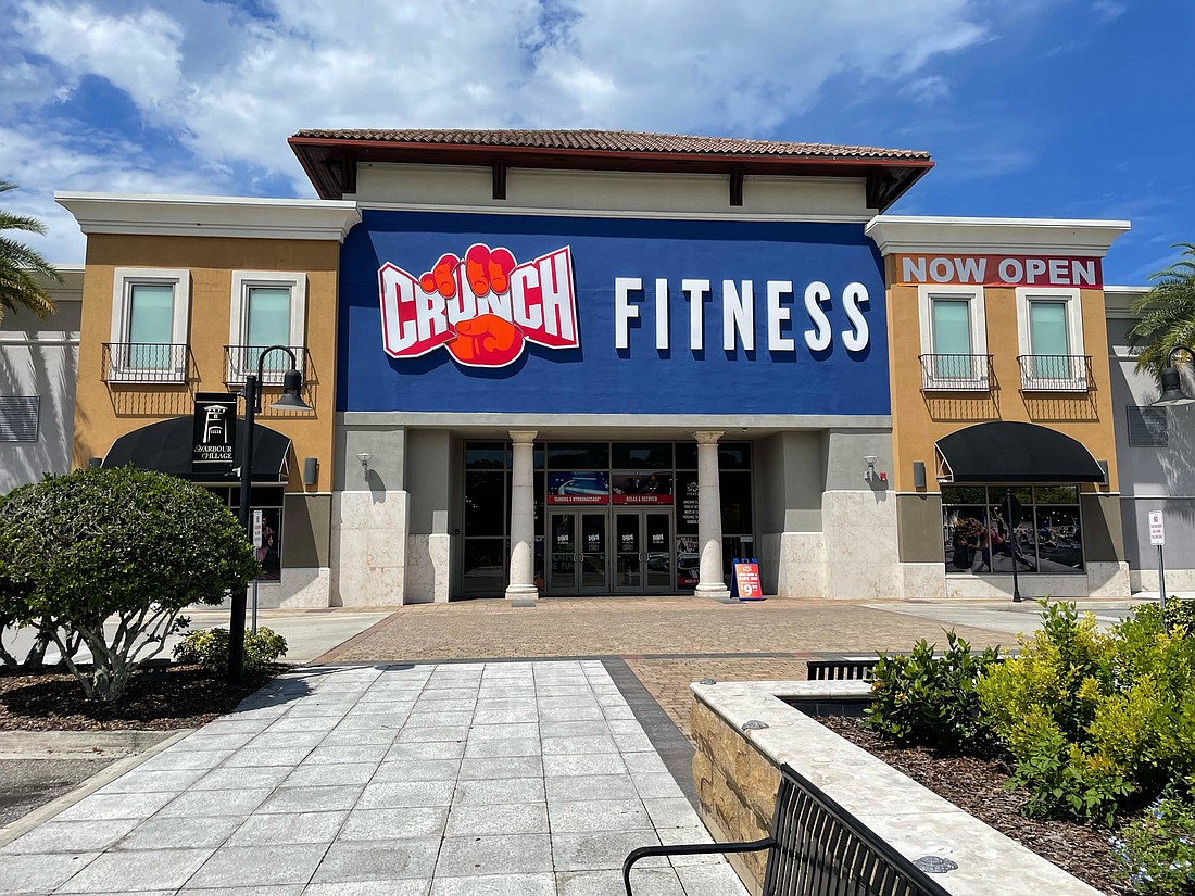 Crunch Fitness is at 13475 Atlantic Blvd. in the Harbour Village shopping center near Queenâ€™s Harbour.