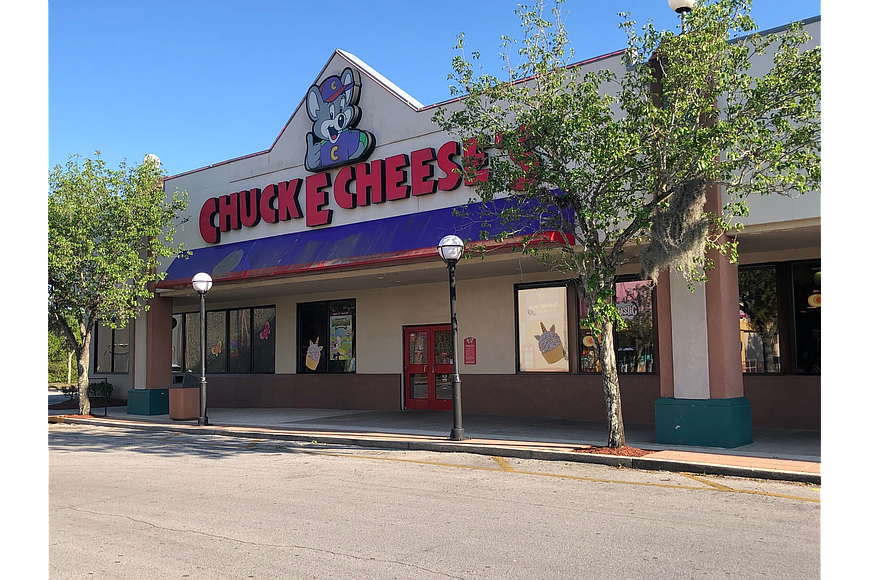 File photo: Chuck E. Cheese at 9820 Atlantic Blvd. in the Regency Plaza Shopping Center.