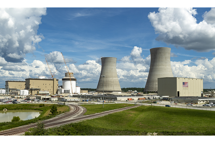 File photo: Nuclear Plant Vogtle&#39;s unit 3 and 4 expansion near Waynesboro, Georgia.