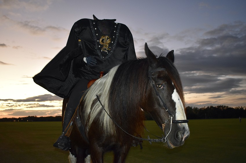 The Headless Horseman (Carmen Hansen) was the highlight of the 2022 performance of 
