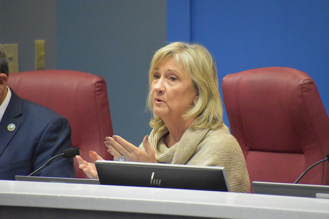 District 5 Commissioner Vanessa Baugh expects less wasted time at Commission meetings when new commissioners take over later this month. (Photo by Ian Swaby)
