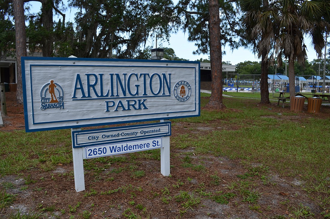 Arlington Park is one of four in a pilot program to bring free Wi-Fi to Sarasota city parks. (File photo)