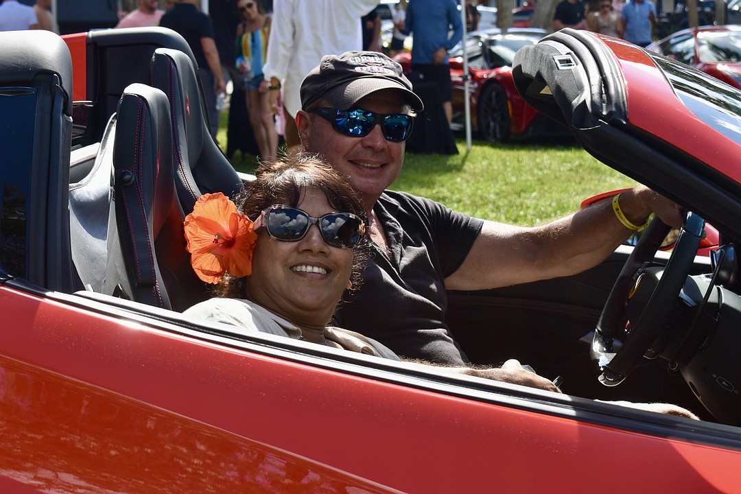 Ferraris and fans file into St. Armands Circle for car show Your Observer