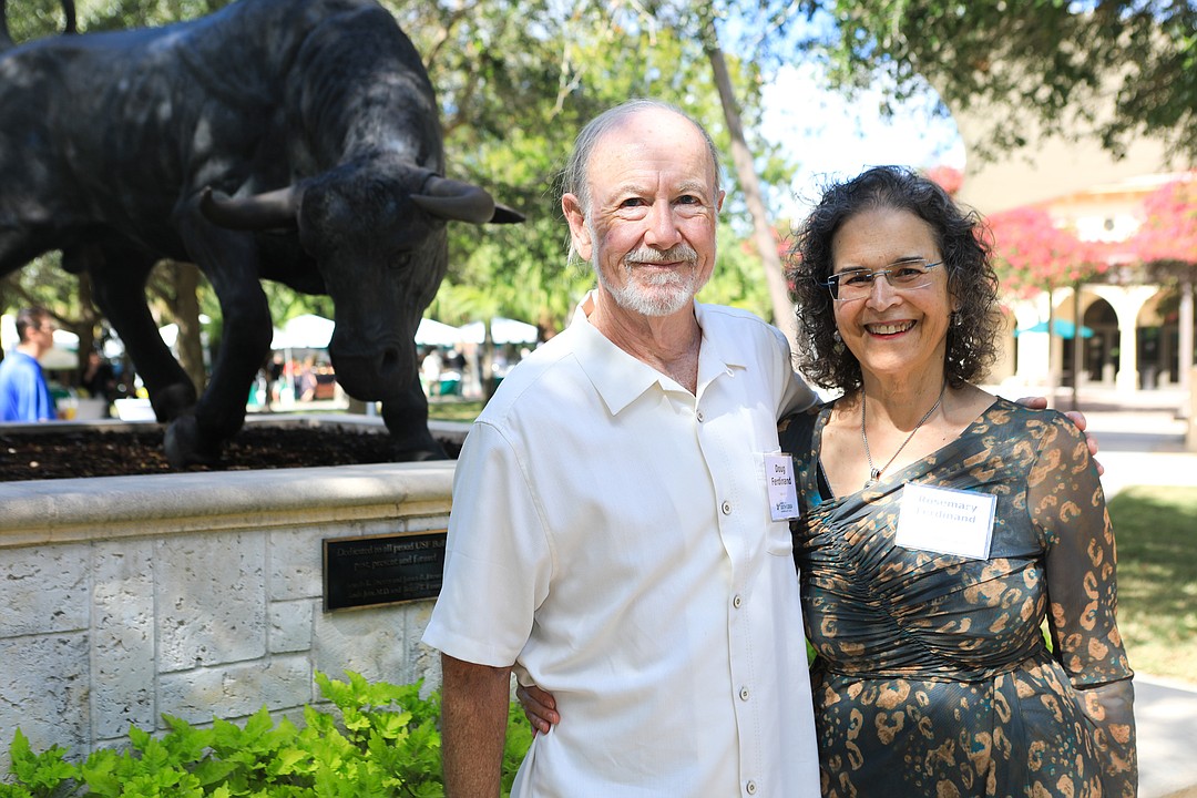 USF SarasotaManatee serves food at Brunch on the Bay Your Observer