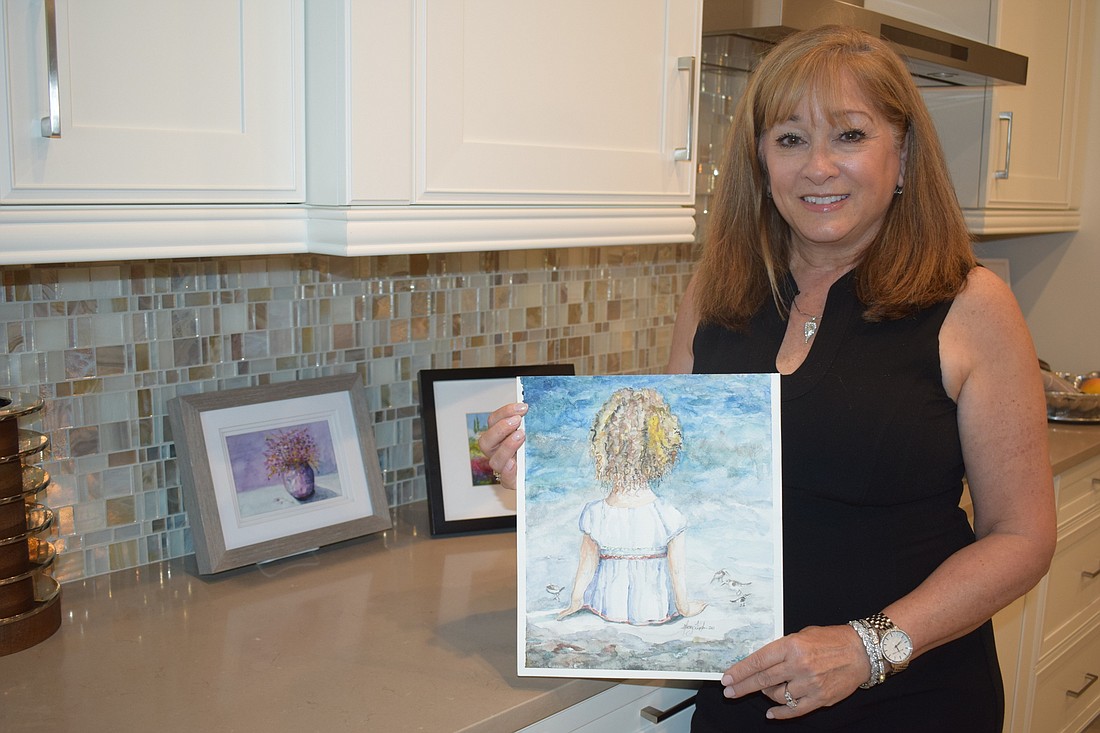 The watercolor paintings of Stacey Lipton will be featured at the Creative Arts Association of Lakewood Ranch&#39;s 20th annual Fall Show and Sale on Nov. 19 at Lakewood Ranch Town Hall. (Photo by Jay Heater)
