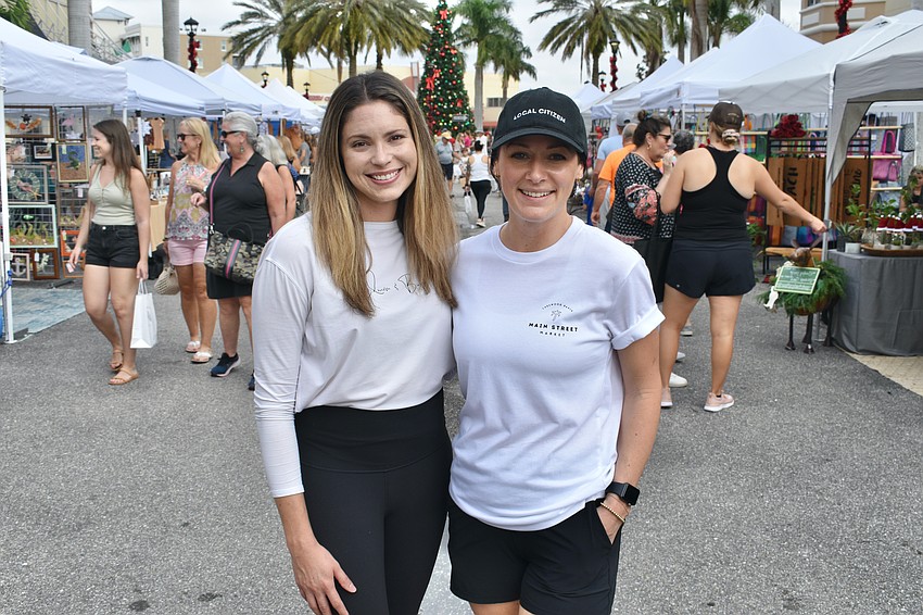 Lindsay Wood and Niki Dalsing manage Main Street Market in Lakewood Ranch.