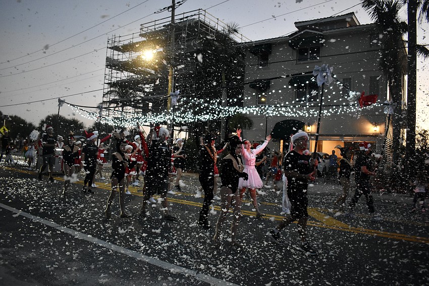 Future of Dance Institute dances their way along Ocean Boulevard.