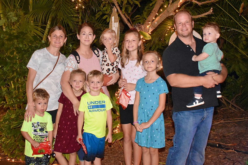 Christmas in the Garden is a family affair for the Gubernats.