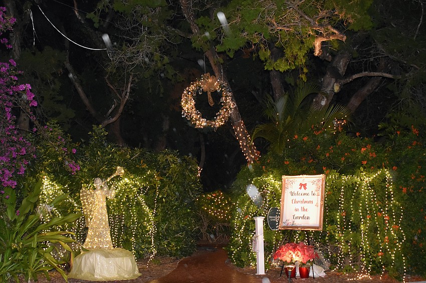 Stroll through the Longboat Island Chapel's garden from now through New Year's Day to see Christmas in the Garden.
