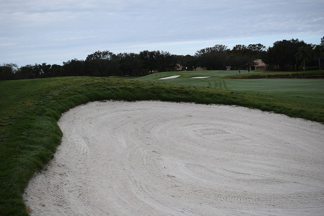 The bunkers at Heritage Harbour now have collars of thick grass that adds to the beauty of the course.
