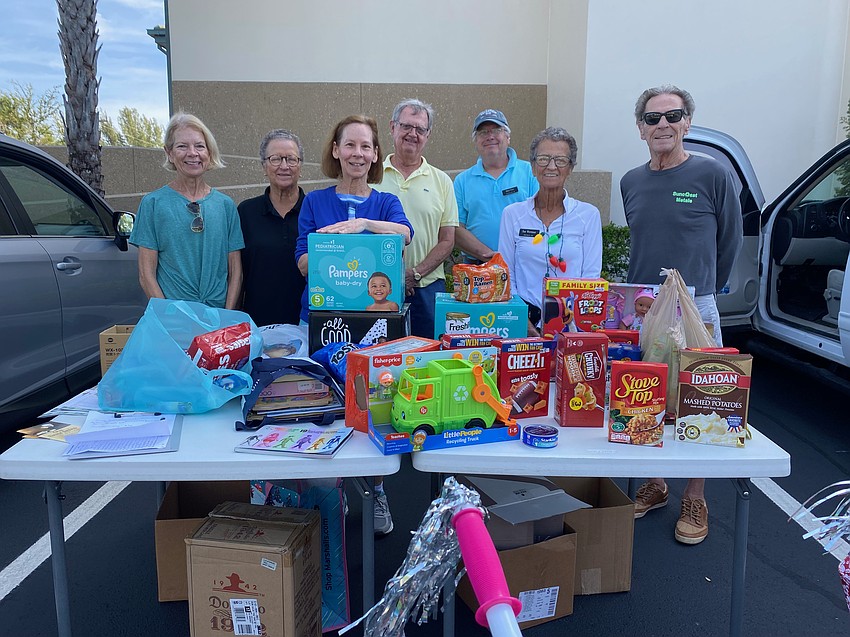 Cindy Ritchell, Ann Quackenbush, Karen Fors, Steve Bergman, Marc Fors, Sue Wertman and Mike McCulough