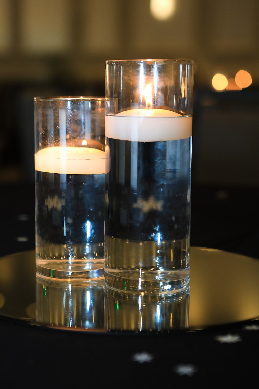 Guests enjoyed ambiance at the event.