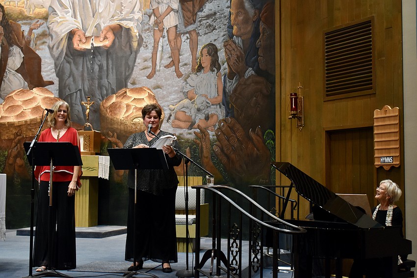 Karen Romig, Jennifer Harris and Lee Dougherty Ross