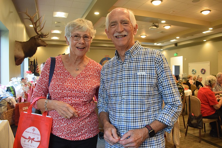 Lakewood Ranch's Marcia Owens and her husband, Ron Owens, who deliver meals for Meals on Wheels Plus of Manatee, say the Shoebox Drive is a 