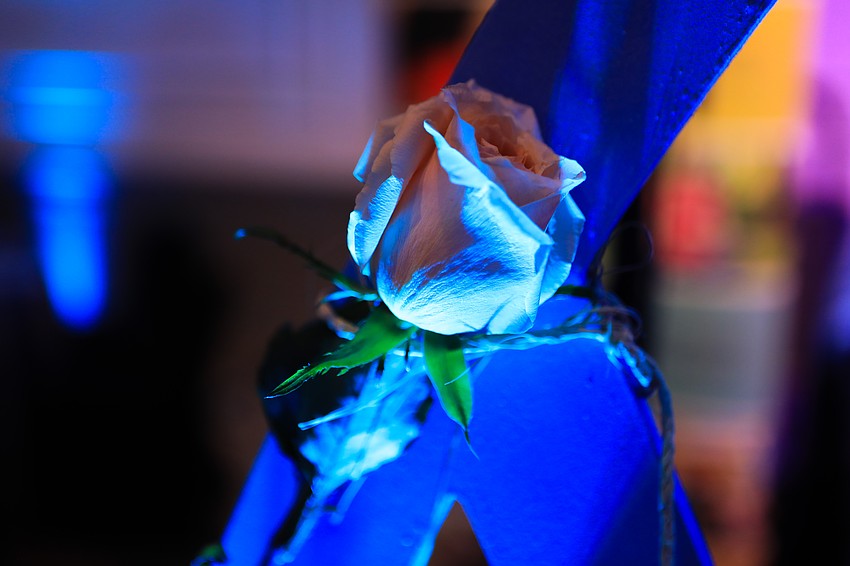 The night had an elegant castle-themed aesthetic.