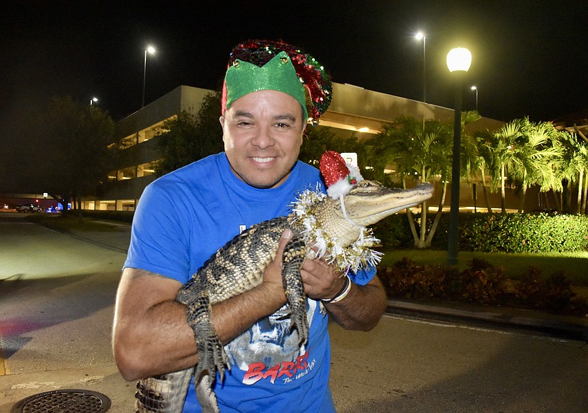 Tony Estrada with Cringer.