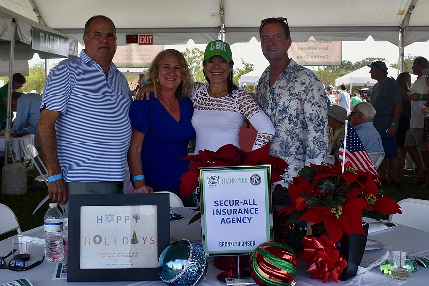 Felix and Maggie Plasencia, Sandra Smith and Bob Rutland