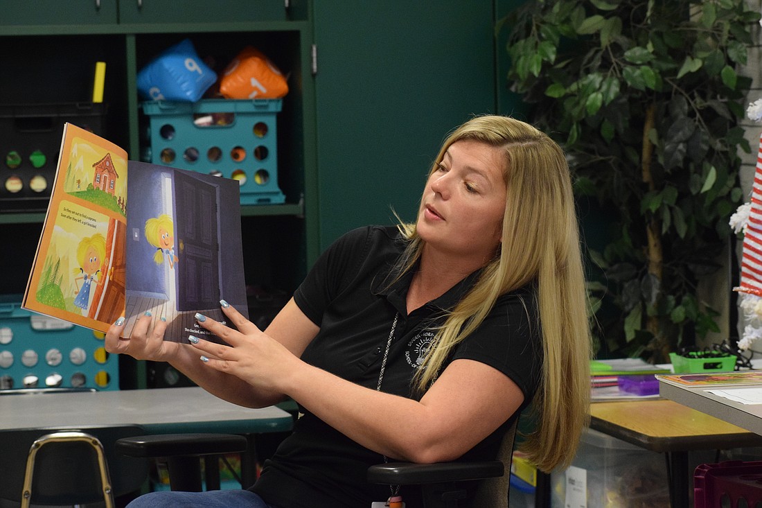 Tiffany Barrett-Greer, a second grade teacher at Braden River Elementary School, is a finalist for the School District of Manatee County's Educator of the Year.