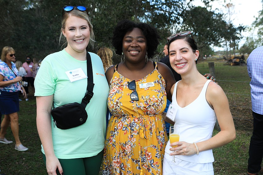 Kaitlin Vaughn, Sabrina Cummings and Serena Ferris