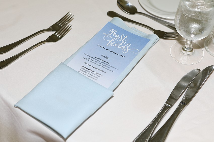 Guests enjoyed a number of dishes.