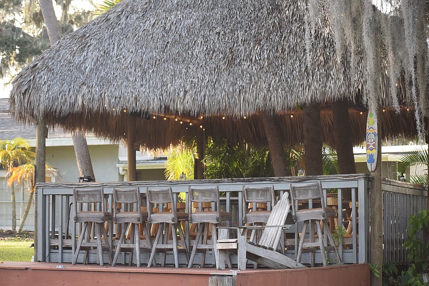 A chickee hut, not to be confused with a tiki hut. The Seminoles built chickee huts and that talent has been passed down through generations.
