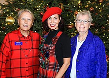 Co-chair Andrea Andrus, Katherine Pike and co-chair Maggie Shaw