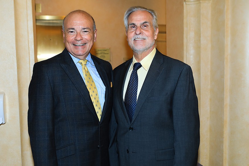 General Director Richard Russell with Artistic Director Victor DeRenzi