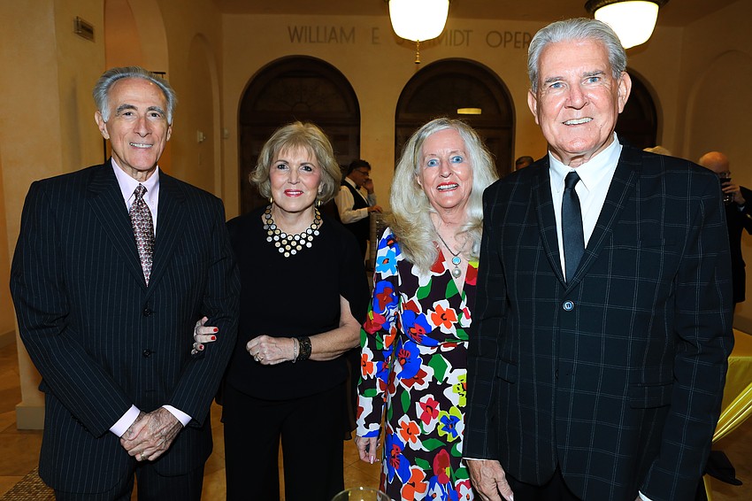 John Brooks and Katherine Benoit with Annette and Bill Lloyd