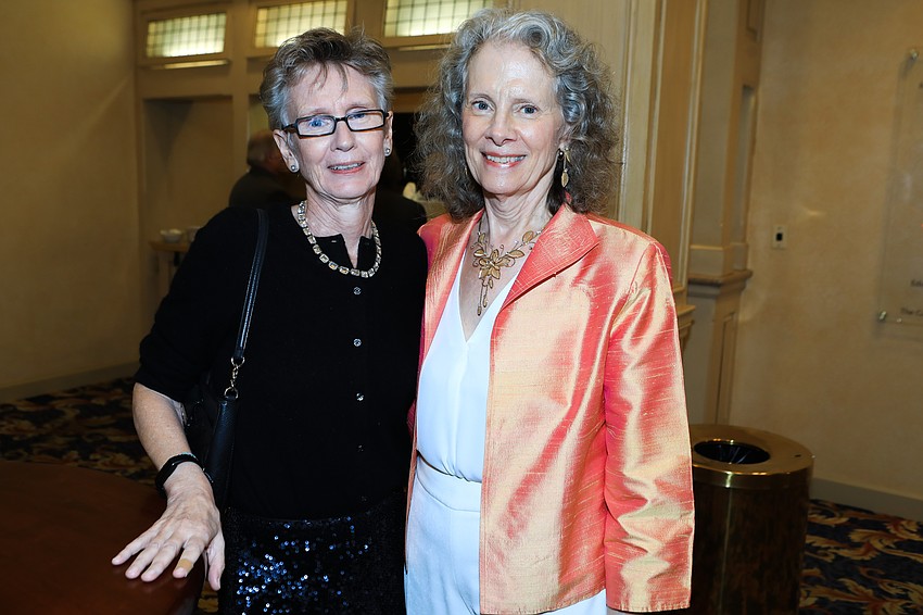 Cynthia Russell and Stephanie Sundine