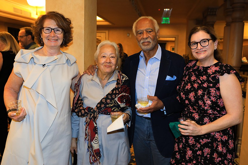 Suzanne Manzi, Claudia and Ed Swan and Tricia Mira