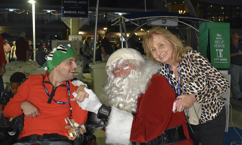 Danny Frank, Santa and Catherna Frank