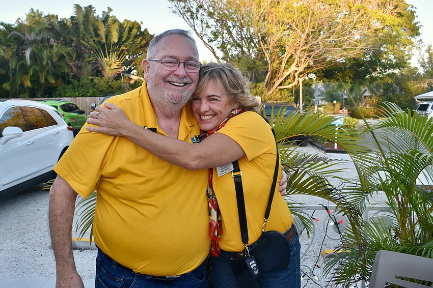 Chamber ambassadors Jack Dean and Patti Mae Bosco