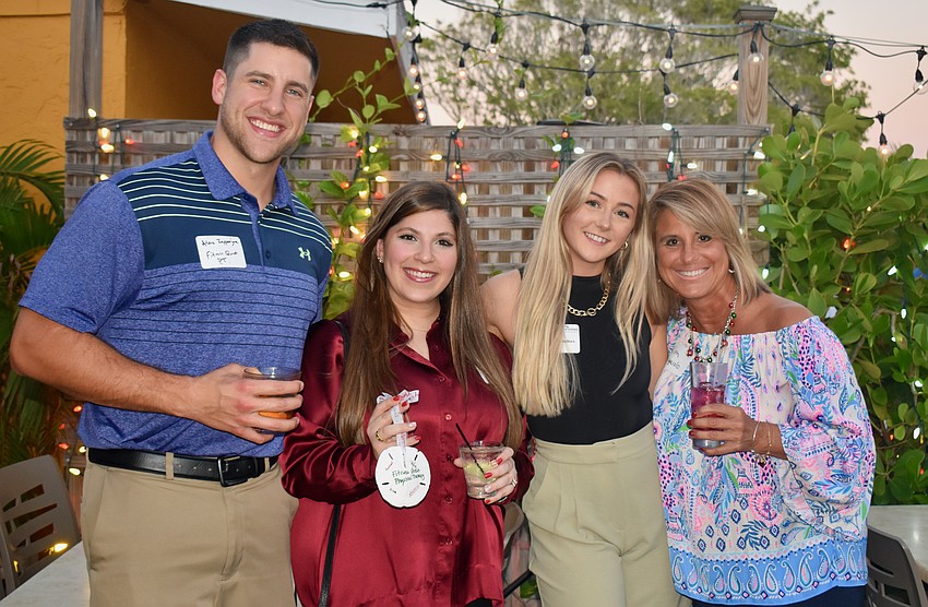 The Fitness Quest team: Alex Zappavigna, Gabriella Giordano, Rachael Gardner and Kim Migaiolo