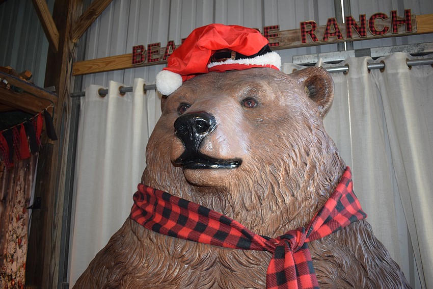 The bears at Bearadise Ranch are all in the holiday spirit.