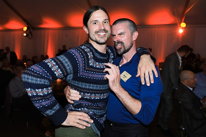 Exhibit artists Steven and William Ladd