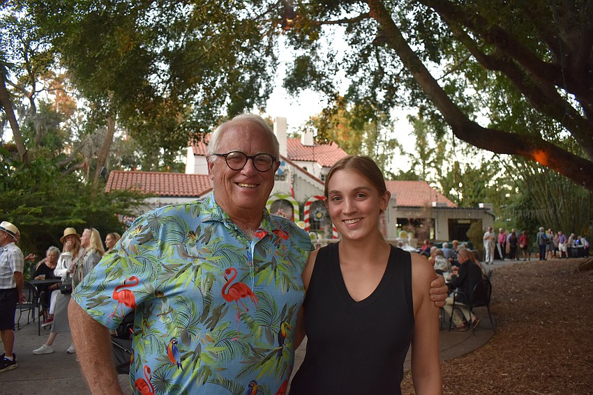 Peter Soderberg and his favorite oldest grandchild Elsa Soderberg.