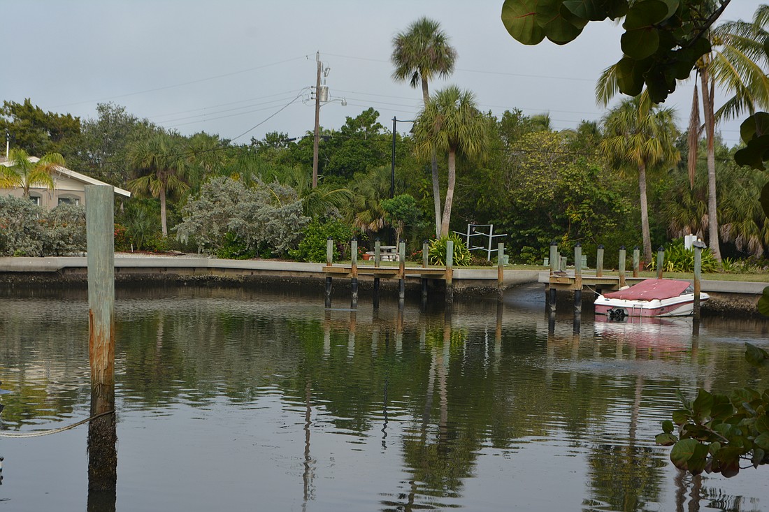 The Buttonwood Harbour neighborhood is one of Longboat Key's neighborhoods most susceptible to flooding.