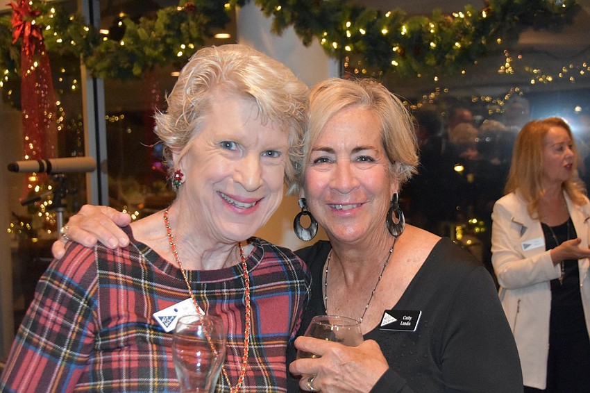 Jan McClure and Cathy Landis