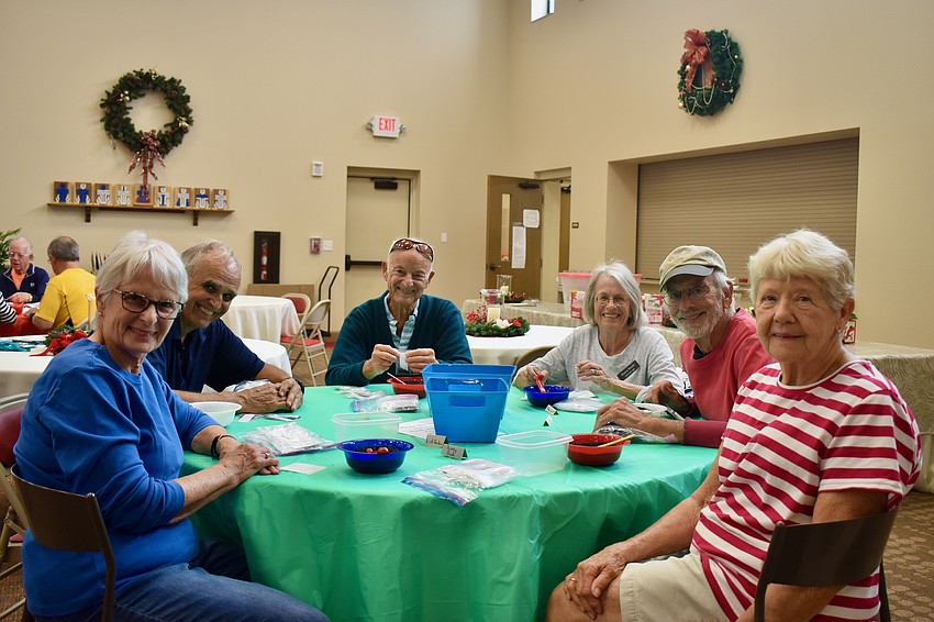Kit Torchia, Wiley Osborn, Gordon Lenci, Nancy Smith, Jay Smith and Patty Buck