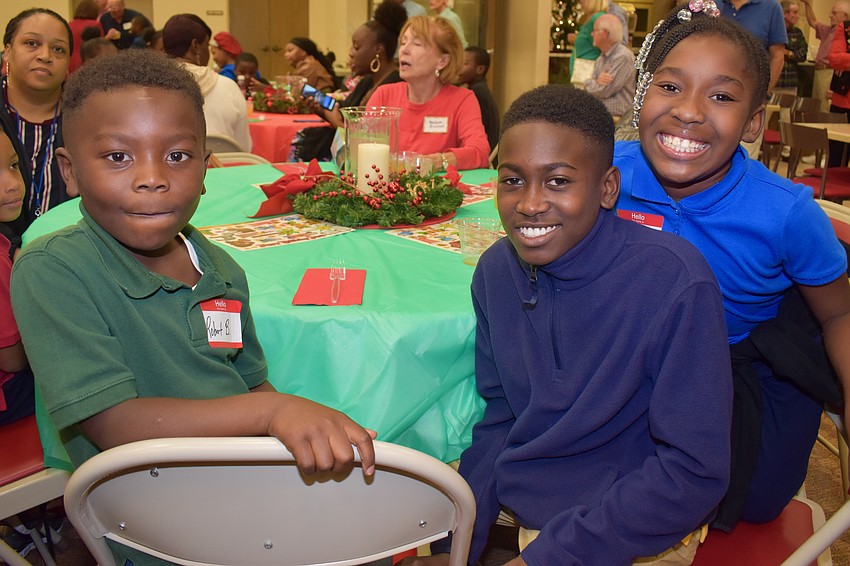 Robert Brewer, Jamir Johnson and Riley Davis